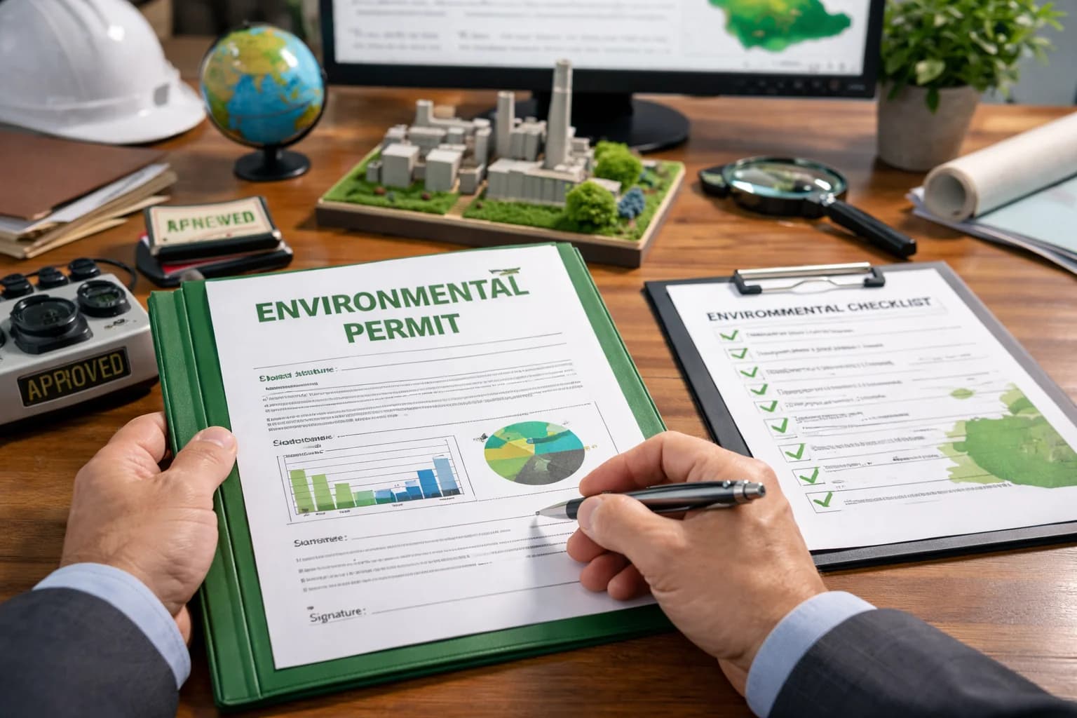 إصدار التصريح البيئي للمنشآت