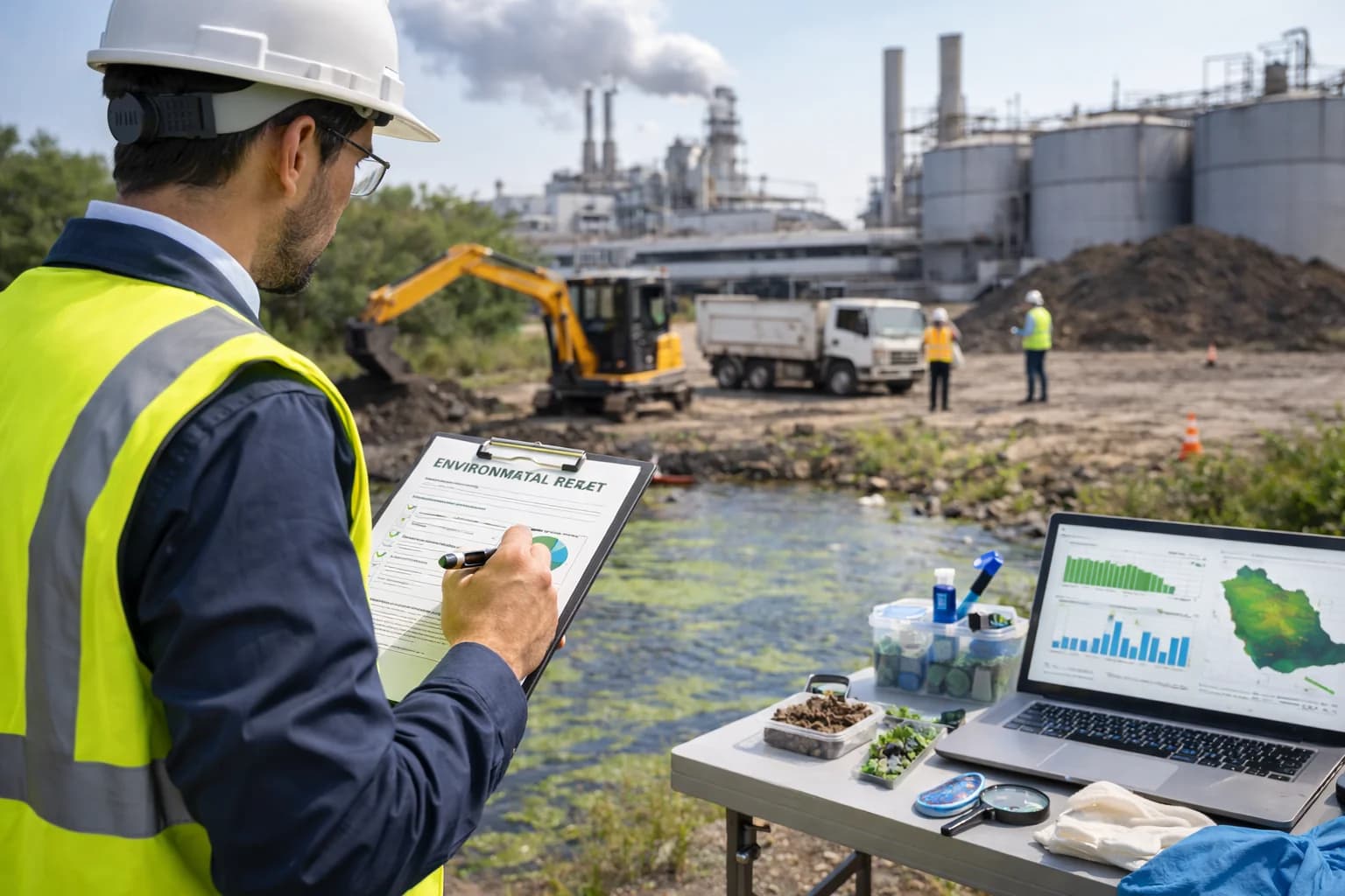 خدمات الإشراف البيئي للمشاريع والمنشآت